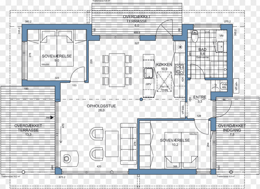 House Floor Plan Body Facade PNG