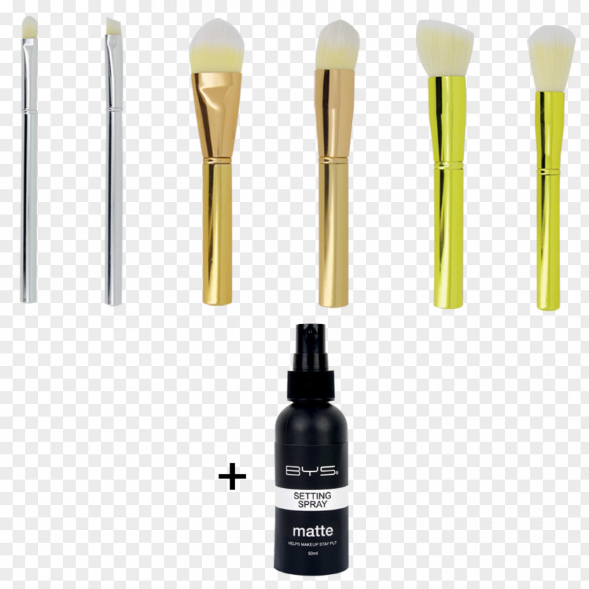 Kit Spray Makeup Brush Cosmetics PNG