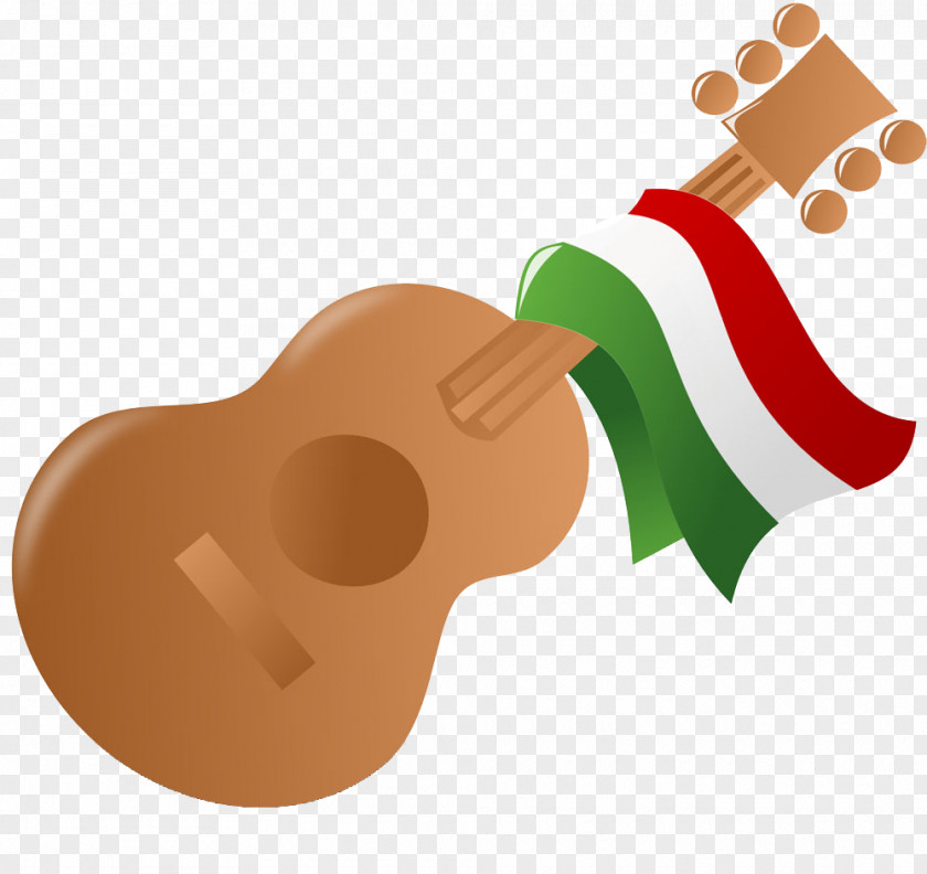Mexico Flags And Guitar PNG flags and guitar clipart PNG