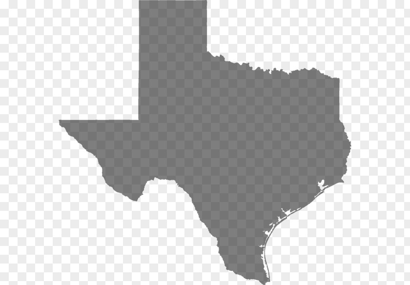 Texas Vector Map PNG