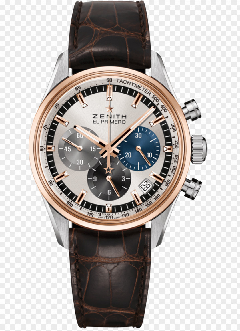 Watch Zenith Double Chronograph Jewellery PNG