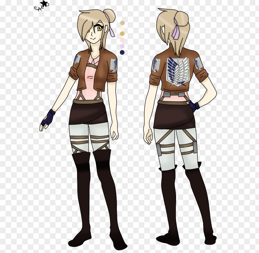 Aot Armin Attack On Titan Female Reference Costume Name PNG