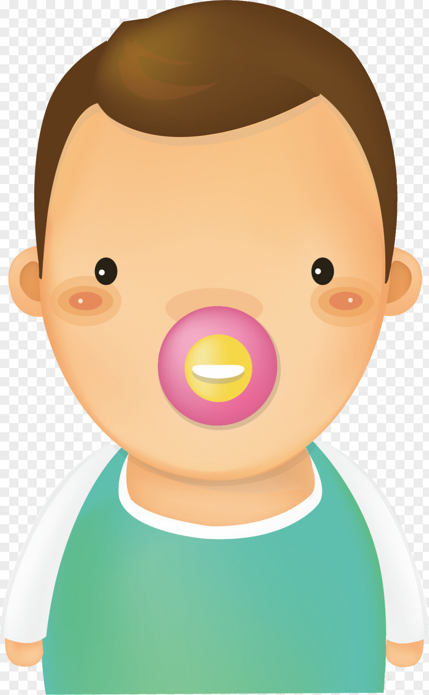Baby Cartoon Pacifier Infant PNG