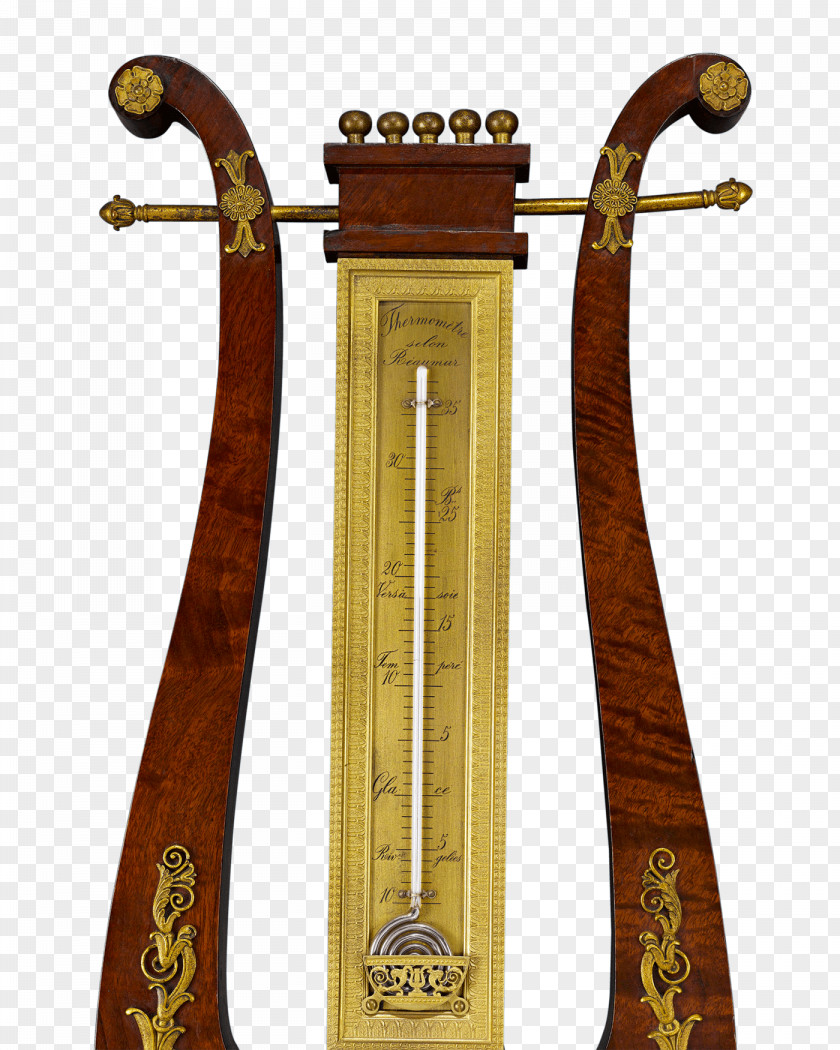Barometer Musical Instruments Georgian Era Thermometer Lyre PNG