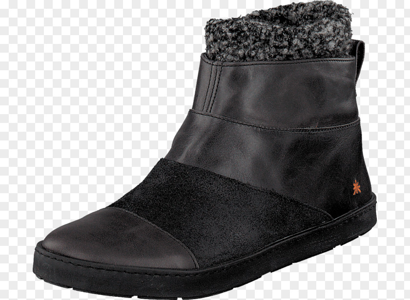 Boot Black Shoe Leather Fashion PNG