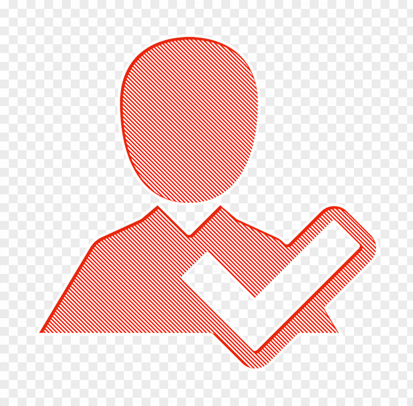 Dashboard Icon Verification Symbol Of A Man Approve PNG