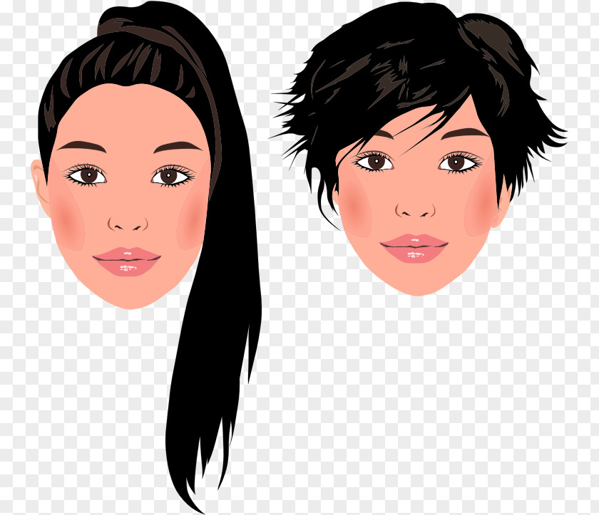 Family Clipart Drawing Face Hair Clip Art PNG