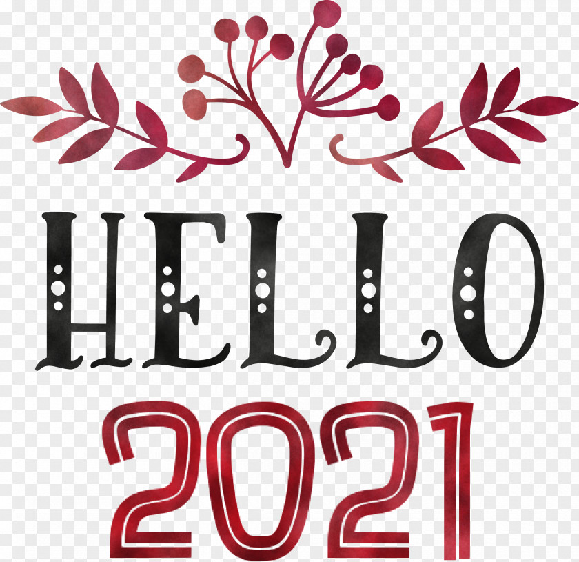 Hello 2021 Year New Is Coming PNG