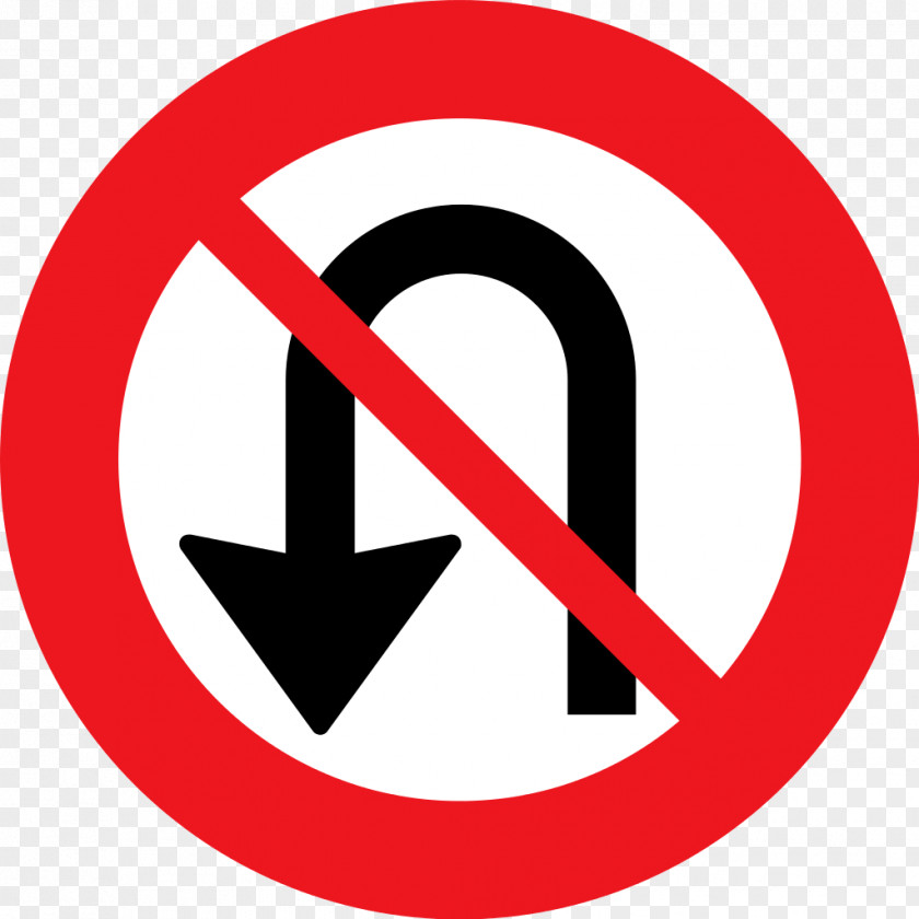 Traffic Sign U-turn No Symbol PNG