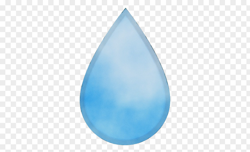 Blue Turquoise Aqua Drop PNG