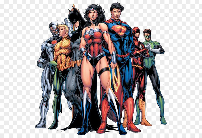 Comic Book Wonder Woman Batman Superman The Multiversity Justice League PNG