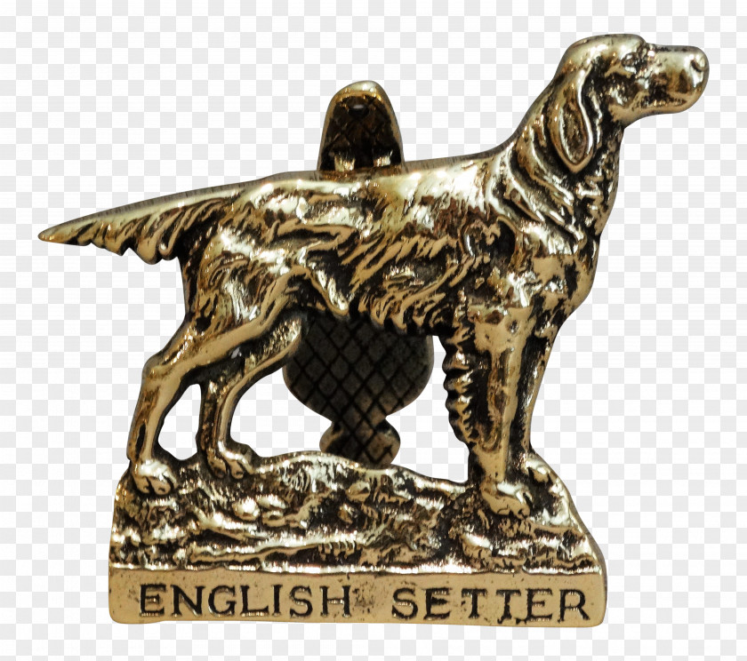 Dog Bronze Statue PNG