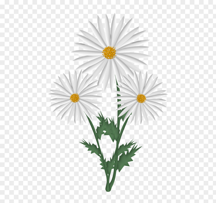 Fractal Flower Oxeye Daisy Samsung Galaxy A5 (2016) German Chamomile PNG