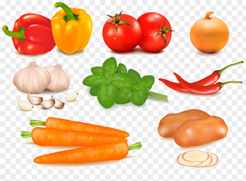 Fresh Vegetables Vegetable Food Fruit Illustration PNG