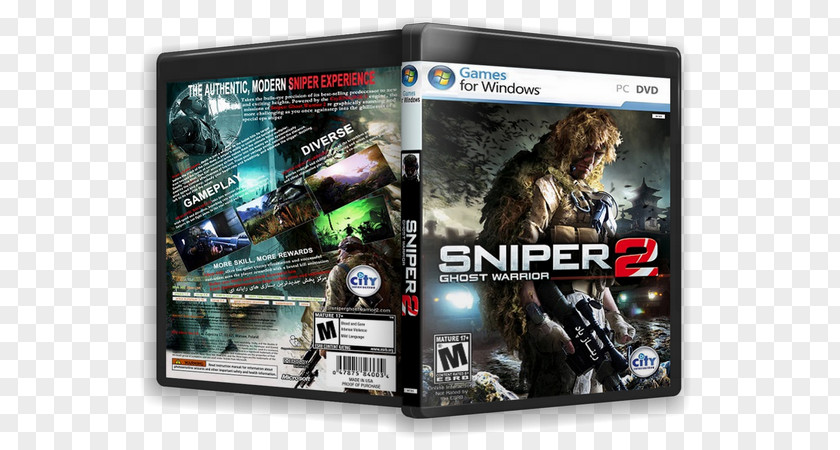 Ghost Warrior Xbox 360 Sniper: 2 Sniper Elite PC Game PNG