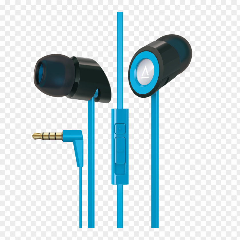 HeadsetIn-earBlack, Blue Creative Hitz MA2400HeadsetOn-earBlackCreative Panels Microphone MA-350 In-Ear Noise Isolating Headphones With 9mm Drive MA350 PNG