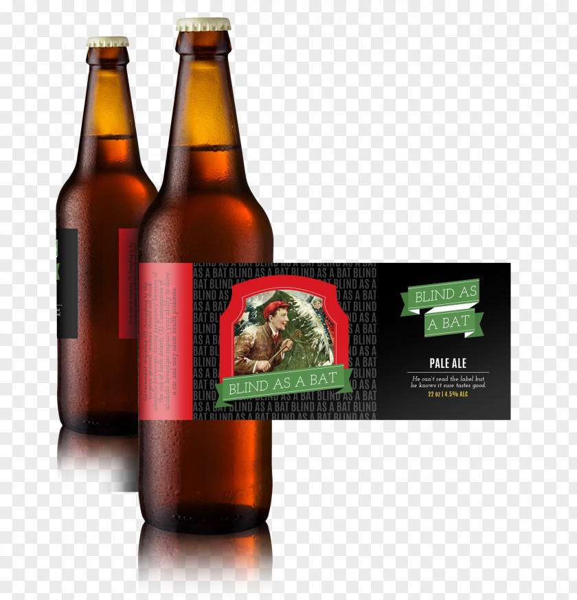 Wrap Beer Bottle Label PNG