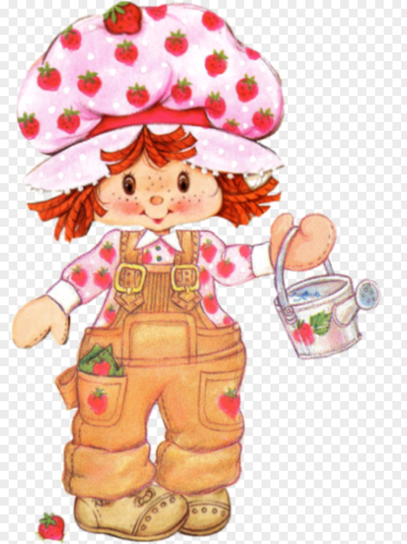 Doll Paper Strawberry Shortcake PNG