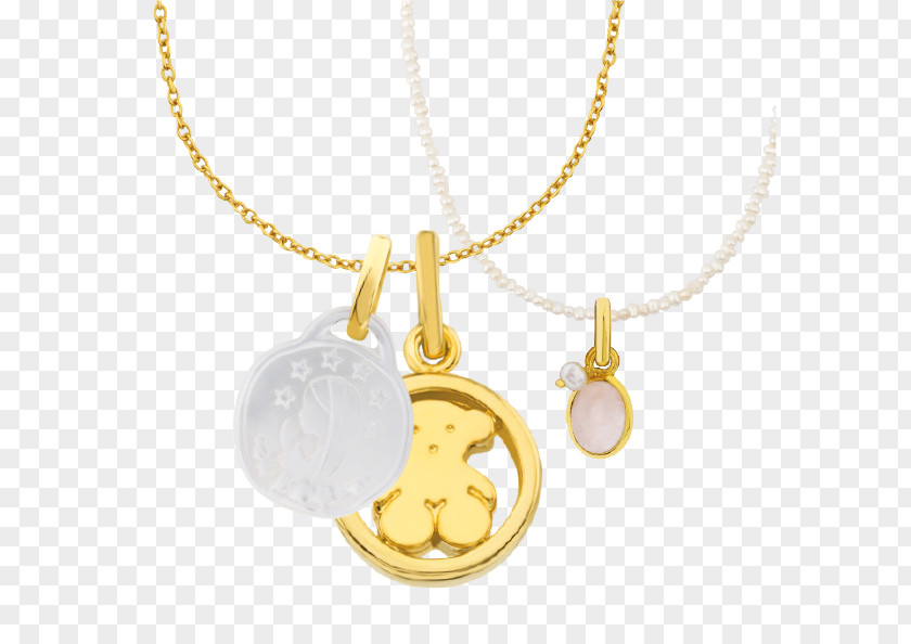 Necklace Locket Body Jewellery Chain Amber PNG
