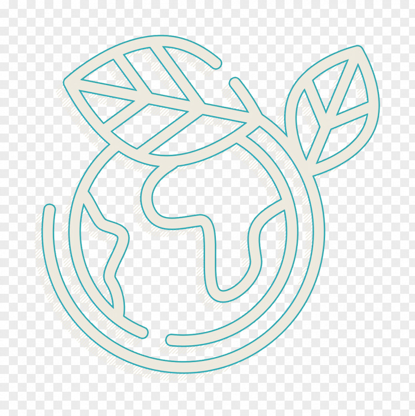 Planet Earth Icon Mother Day Green PNG