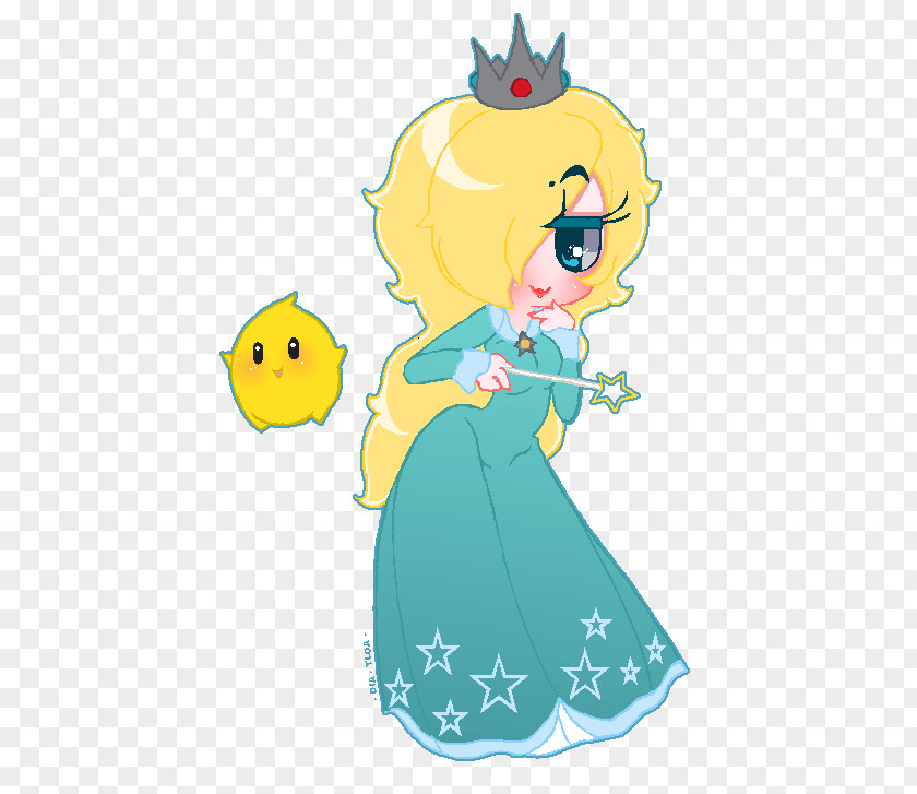 Princess Rosalina Illustrator Cartoon Clip Art PNG