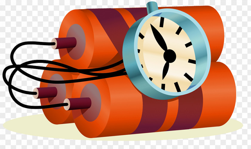 Time Bomb Illustration Explosion Threat PNG