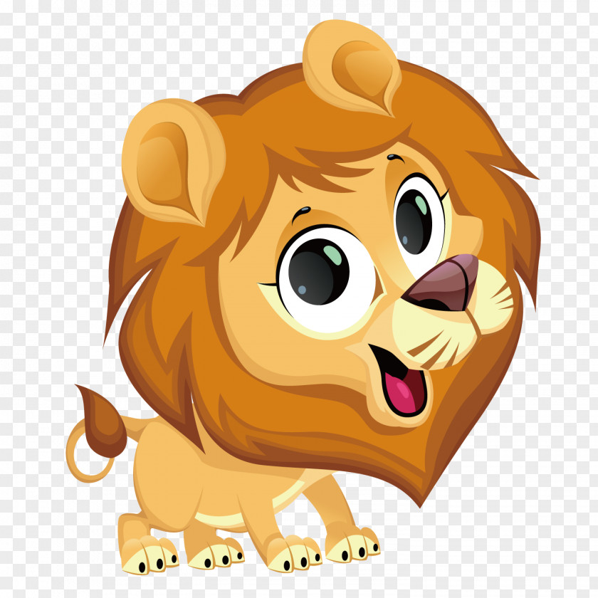 Vector King Of The Forest Cartoon Royalty-free Clip Art PNG