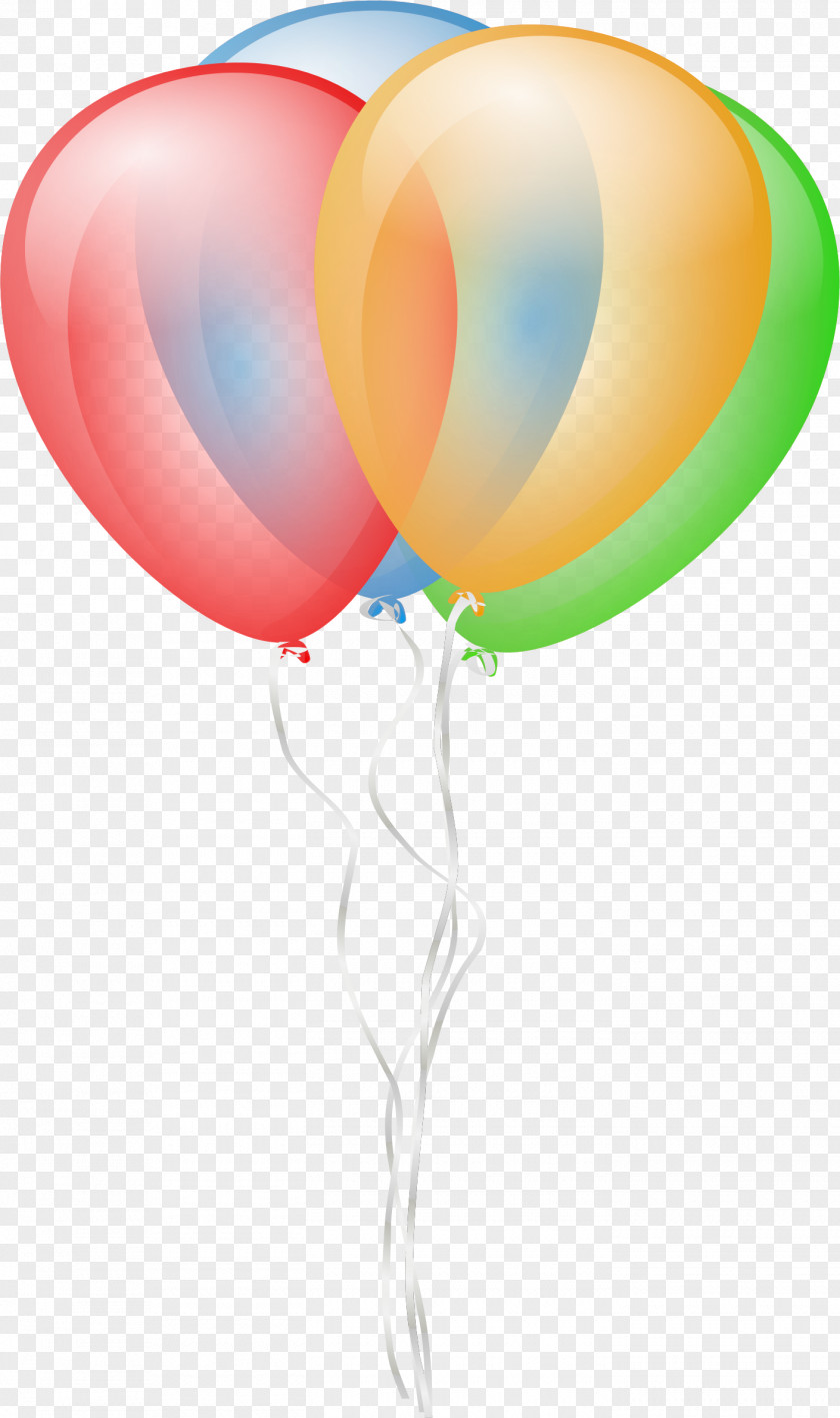 Balloon Party Birthday Clip Art PNG
