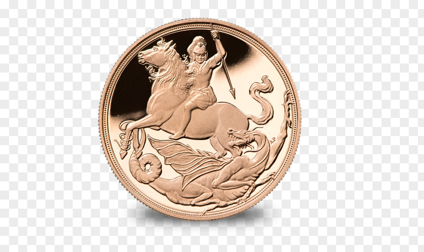 Coin Sovereign Gold Silver PNG