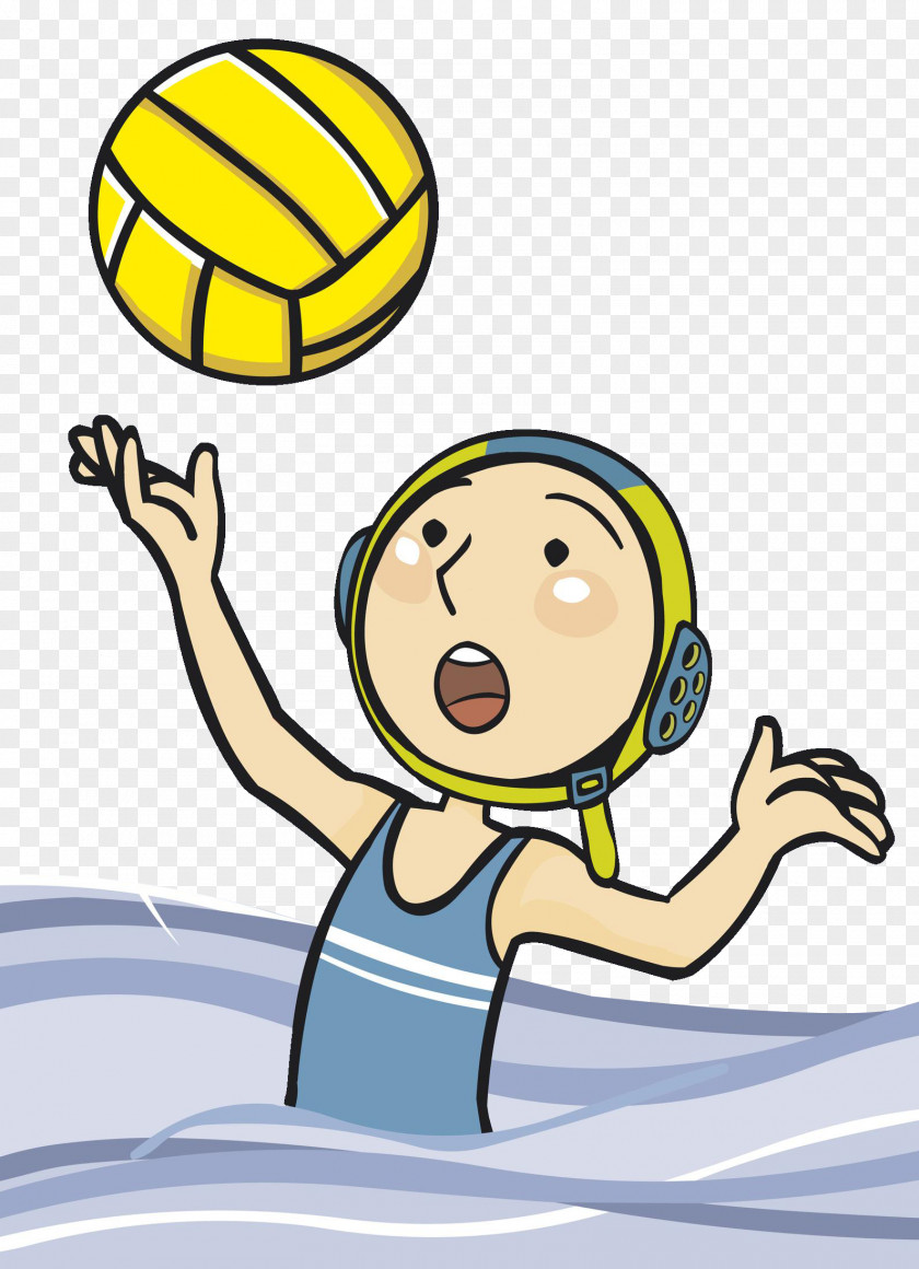 Water Volleyball Swimming Swim Cap PNG
