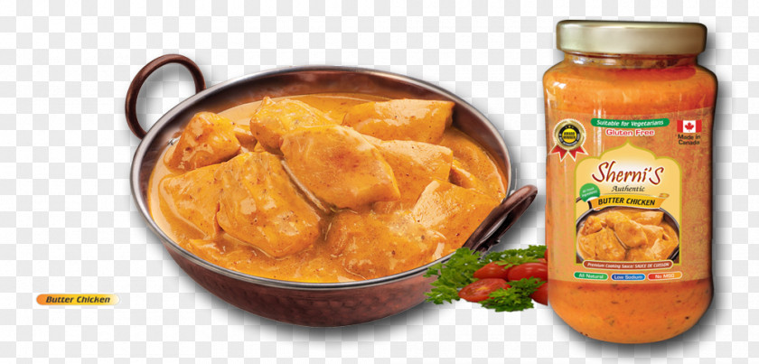 Butter Chicken Gravy Indian Cuisine Curry Vegetarian PNG
