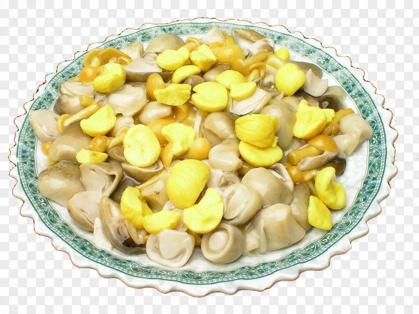 Chestnut Fried Mushrooms Chinese Vegetarian Cuisine Sweet PNG
