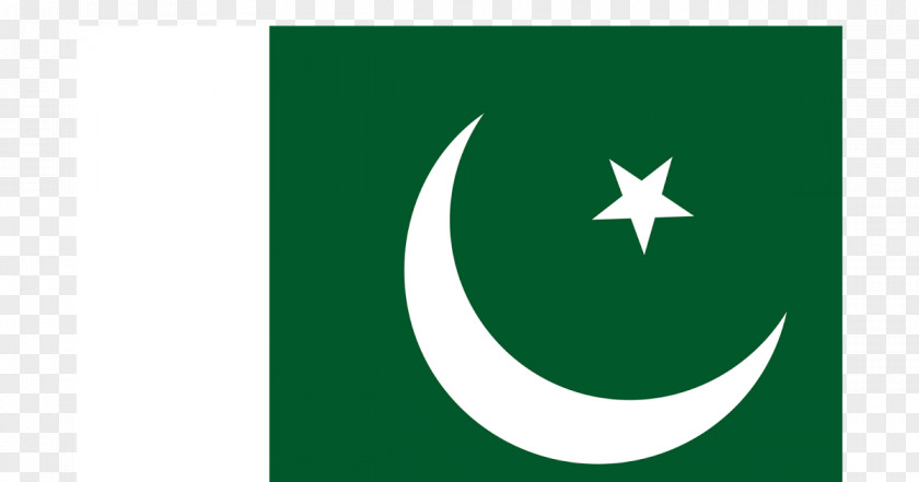 Flag Of Pakistan Green Crescent PNG