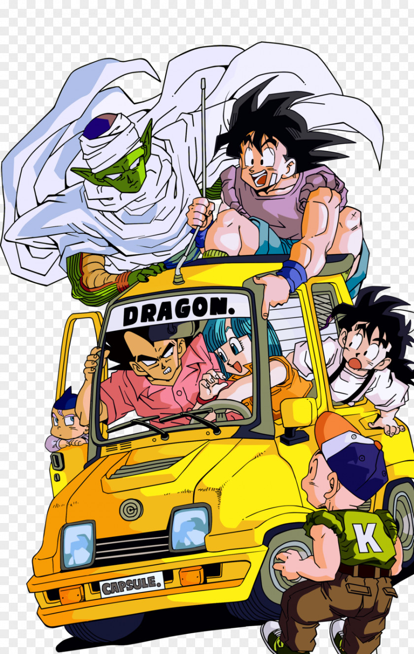 Goku Bulma Vegeta Trunks Dragon Ball Online PNG