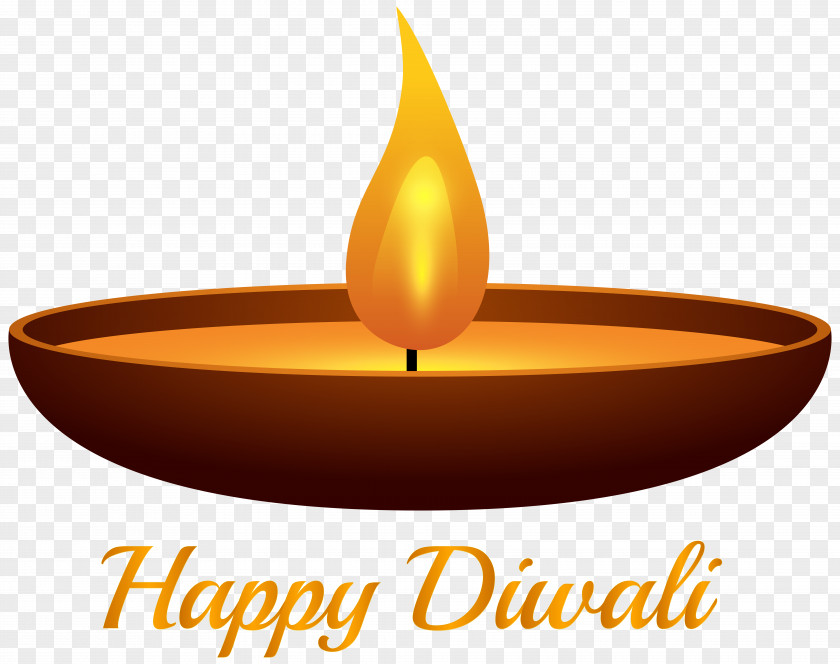 Happy Diwali Candle Diya Clip Art PNG