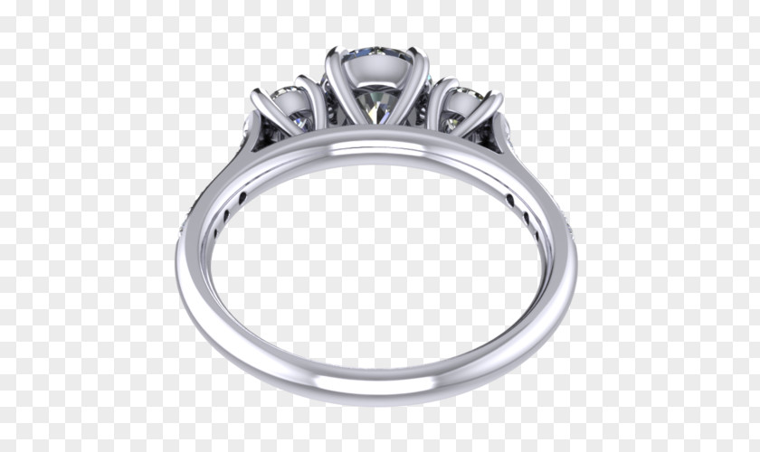 Ring Engagement Diamond Cut Carat PNG