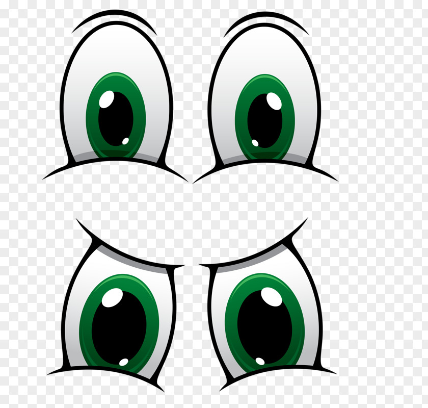 Cute Little Eyes Eye Facial Expression Cartoon Illustration PNG