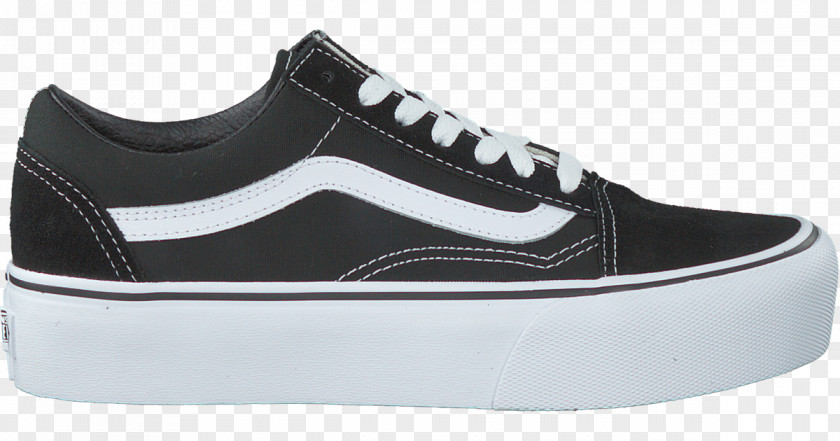 Platform Converse Tennis Shoes For Women Vans Old Skool Sports Black & White PNG