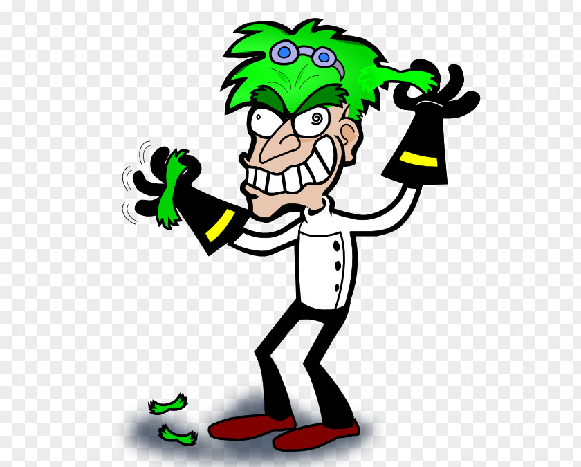 Scientist Mad Clip Art PNG