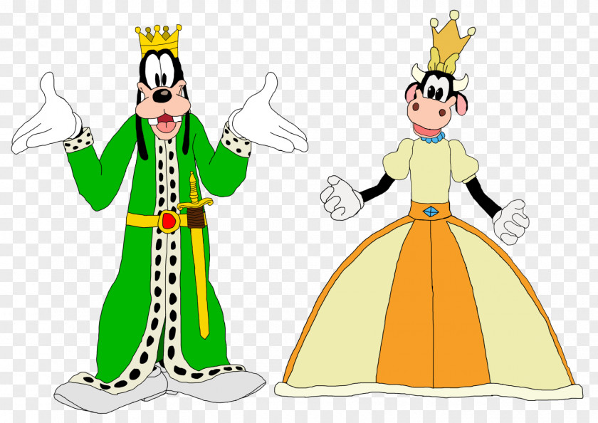 Clarabelle Cow Mickey Mouse Goofy Minnie Pete PNG