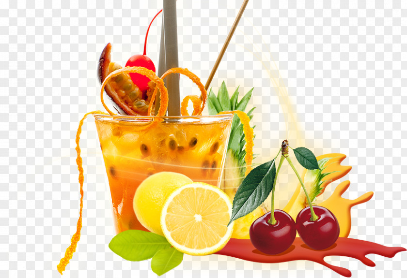 Cocktail Garnish Fruit Drink Syrup PNG