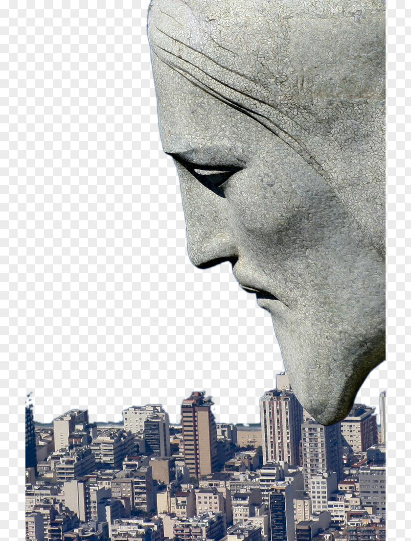 Rio De Janeiro And The City As A Giant Jesus Christ Redeemer Corcovado Centro, Turismo No New7Wonders Of World PNG