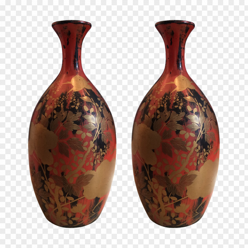 Japanese Vase Ceramic Pottery PNG