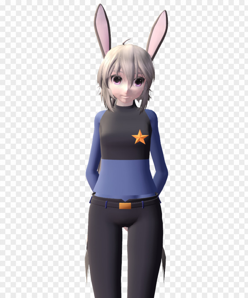 Judy Hopps 3d Figurine PNG