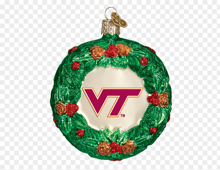 Miss Virginia Christmas Ornament Wreath Santa Claus Glass PNG