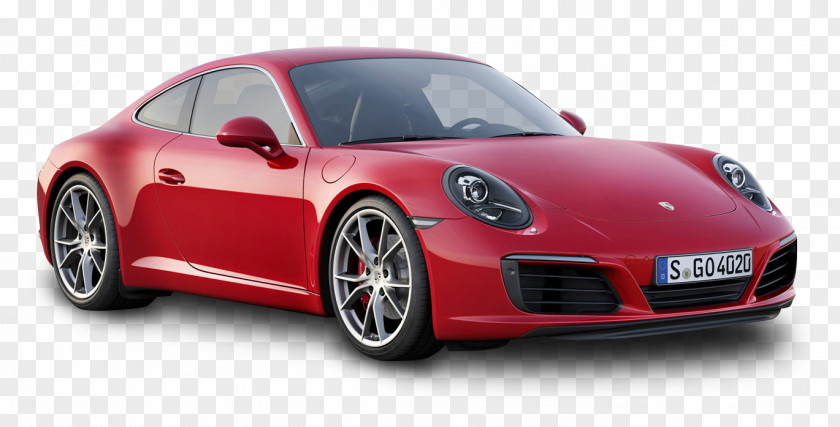 Red Porsche 911 Carrera Car GT3 2017 930 PNG