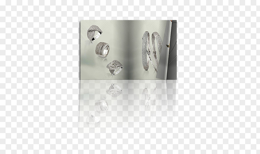 Silver Body Jewellery Angle PNG