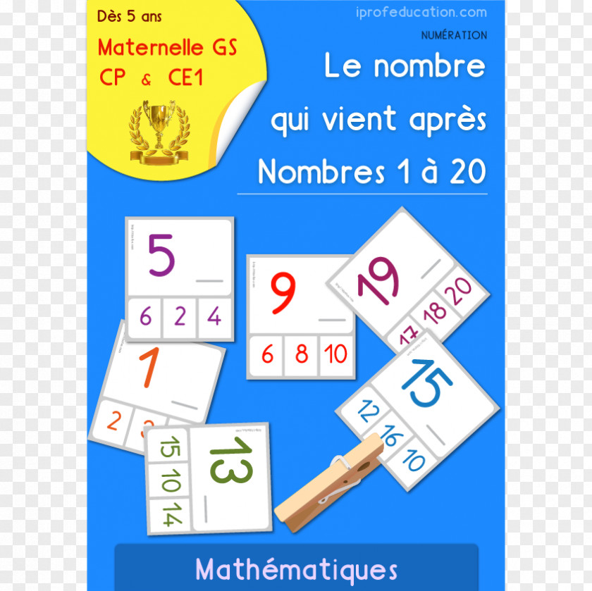Mathematics École Maternelle Grande Section Number Game PNG