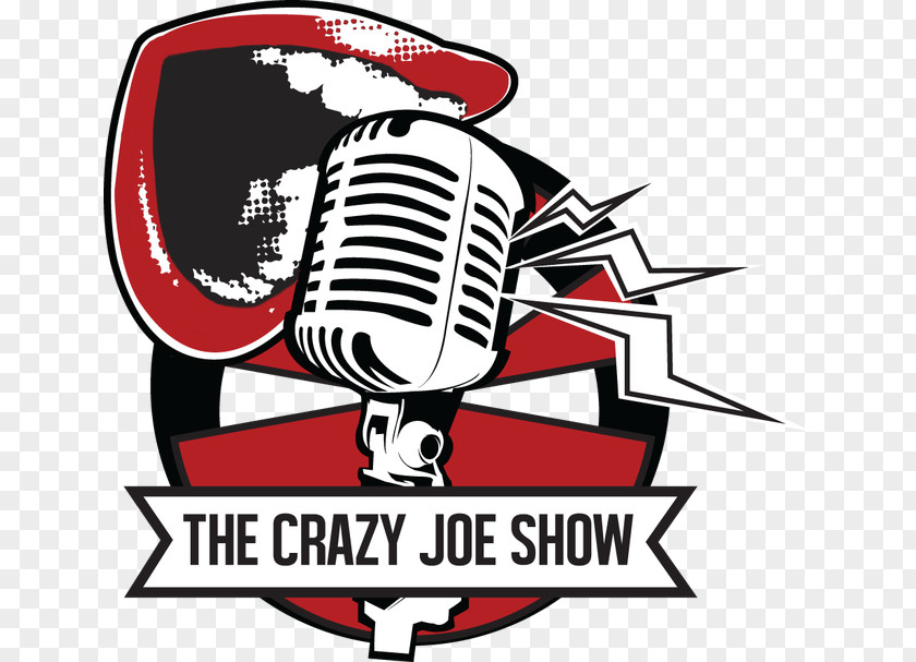 Microphone Logo Television Show Podcast The Crazy Joe PNG