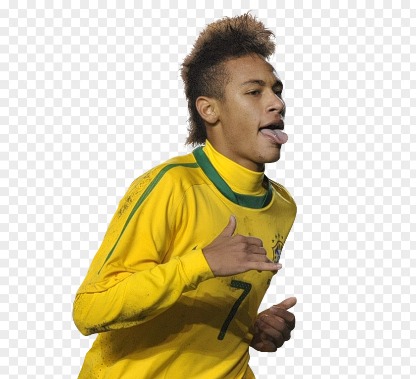 Neymar T-shirt Brazil National Football Team Shoulder Jacket PNG